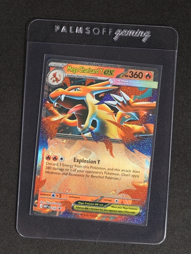 Pokémon Mega Charizard Y EX 030 — front