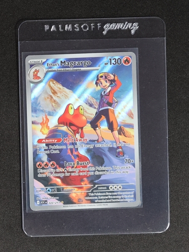 2026 Pokémon Ascended Heroes #222 Ethan's Magcargo — front