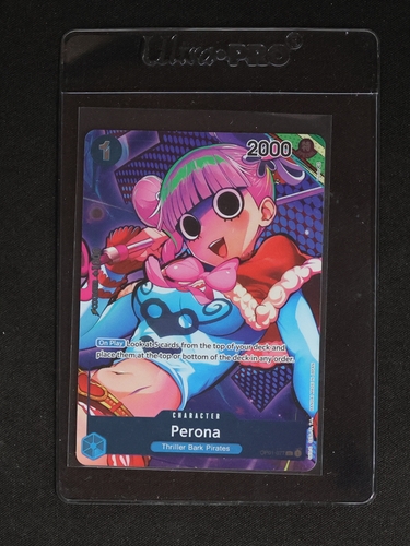 2022 One Piece TCG OP01-077 Perona — front