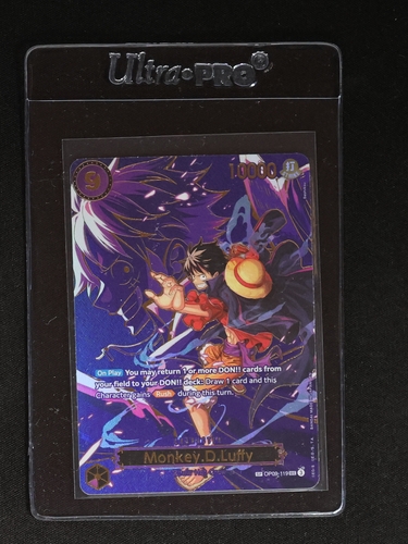 Monkey D. Luffy OP09-119 Carrying on His Will One Piece — front