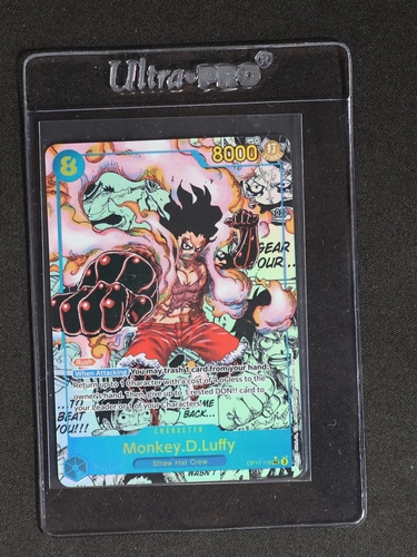 2025 One Piece Card Game OP11-118 Monkey D. Luffy — front