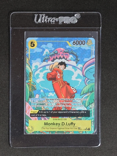 2024 One Piece TCG OP07-109 Monkey D. Luffy — front