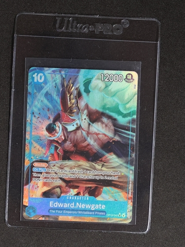 2025 One Piece OP13-042 Edward.Newgate Alternate Art — front