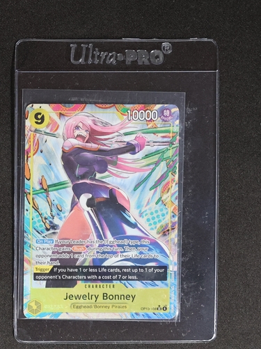 One Piece TCG OP13-108 Jewelry Bonney Alternate Art Carrying On His Will — front