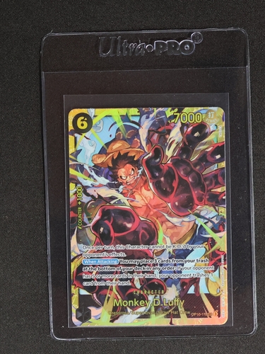 One Piece TCG OP10-118 Monkey D. Luffy Royal Blood — front