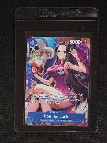 One Piece TCG OP01-078 Boa Hancock — front