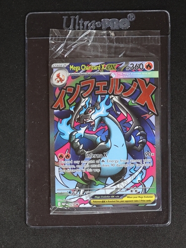 2014 Pokémon Mega Charizard X ex MEP 023 — front