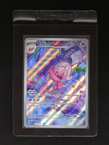 2023 Pokémon SV02: Paldea Evolved #217/193 Tinkatuff — front