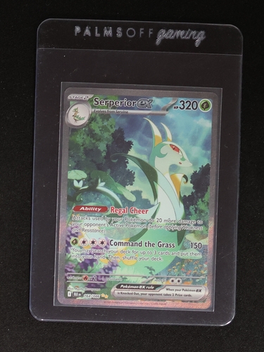 2020 Pokémon Sv: Black Bolt #164/086 Serperior ex — front