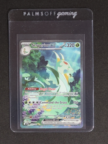2025 Pokemon SV Black Bolt Serperior ex 164/086 — front