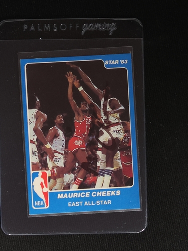 1983 Star NBA All-Star Game #3 Maurice Cheeks — front