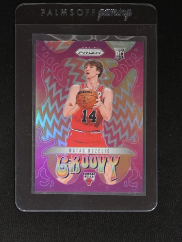 2024-25 Panini Prizm #24 Matas Buzelis Rookie Groovy — front