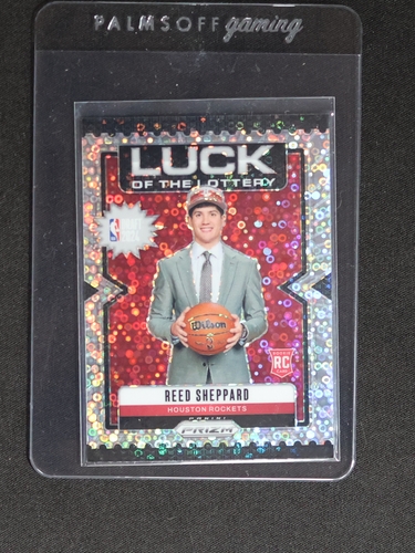 2024-25 Panini Prizm Luck of the Lottery #1 Reed Sheppard — front