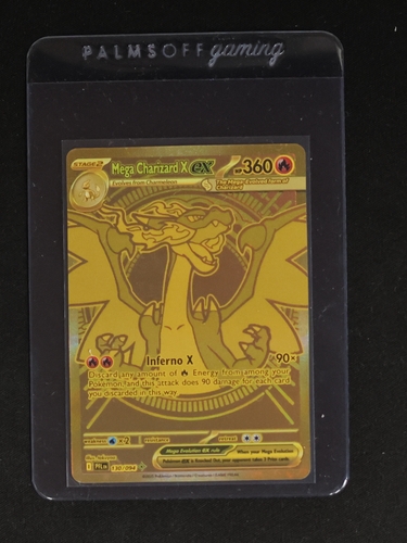 2025 Pokémon TCG #130 Mega Charizard X EX — front