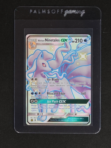 2017 Pokémon TCG Hidden Fates #SV53 Alolan Ninetales GX — front