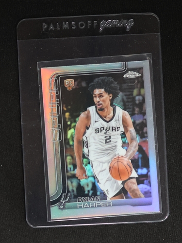 2025-26 Topps Chrome #252 Dylan Harper — front