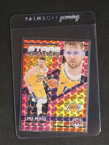 2024-25 Panini Mosaic Stare Masters Prizm #7 Luka Dončić — front