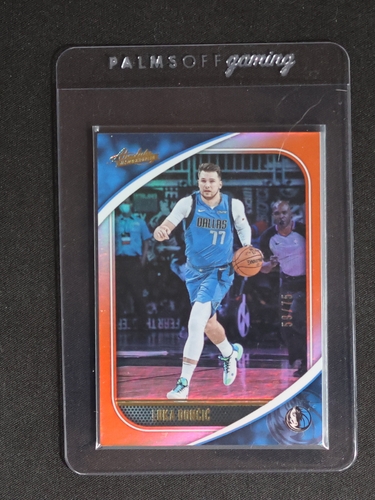 2020-21 Panini Absolute Memorabilia Orange #20 Luka Doncic — front