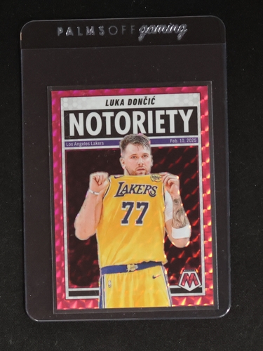2024-25 Panini Mosaic Notoriety Luka Dončić — front