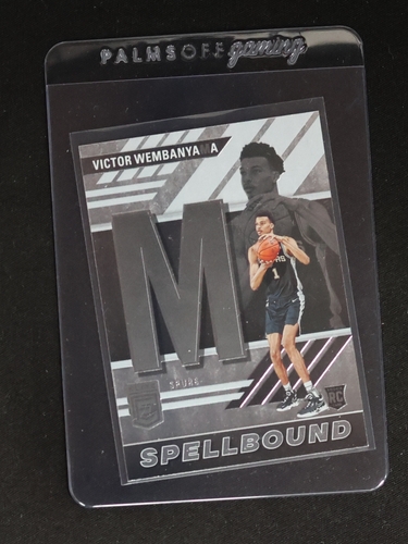 2023-24 Panini Donruss Elite Spellbound #M Victor Wembanya — front