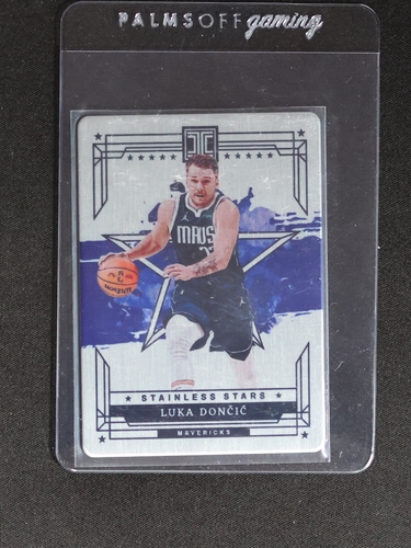 2022-23 Panini Impeccable Stainless Stars #1 Luka Dončić — front