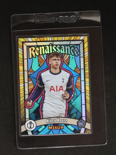 2024-25 Topps Merlin UEFA #147 Mikey Moore Renaissance — front
