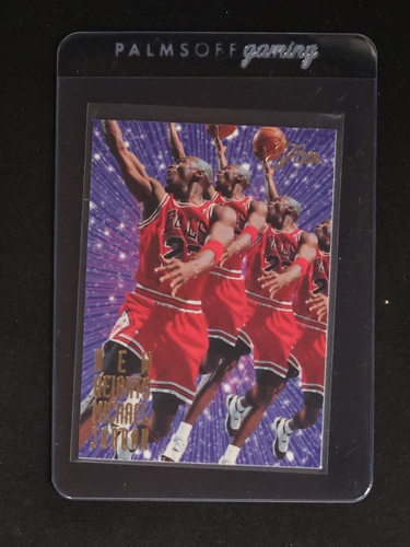 1995-96 Flair New Heights #4 Michael Jordan — front