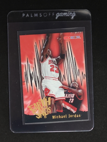 1996 SkyBox NBA Hoops #358 Michael Jordan Earth Shakers — front