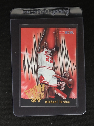1996 SkyBox NBA Hoops #358 Michael Jordan Earth Shakers — front