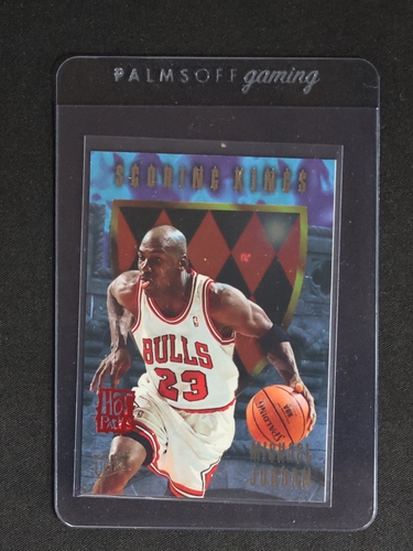 1995-96 Fleer Ultra #4 Michael Jordan Scoring Kings Hot Packs — front