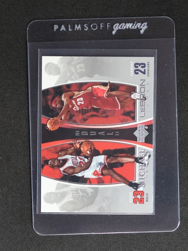 2005-06 Upper Deck #LJMJ5 Michael Jordan & LeBron James — front