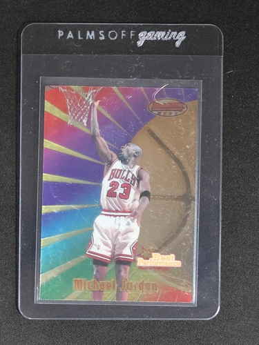 1997-98 Bowman's Best #96 Michael Jordan Best Performance — front