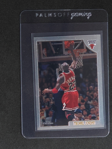 1998-99 Topps Chrome #77 Michael Jordan — front