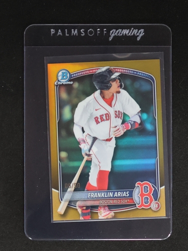 2025 Bowman Draft Chrome #BDC-13 Franklin Arias — front