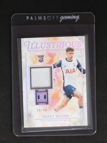 2024-25 Panini Impeccable Premier League #38 Mikey Moore Illustrious Materials — front