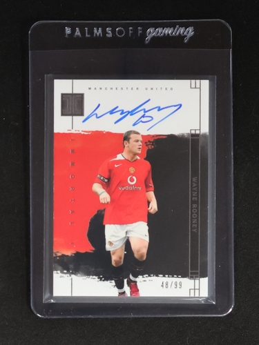 2020 Panini Impeccable #48/99 Wayne Rooney — front