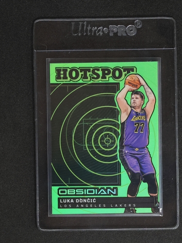 2024-25 Panini Obsidian #12 Luka Doncic Hotspot — front