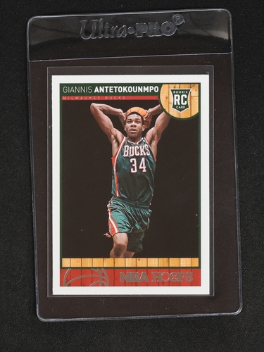 2013-14 Panini Hoops #275 Giannis Antetokounmpo Rookie Card — front