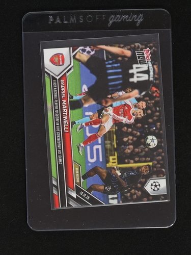 2025-26 Topps Now UEFA Champions League #70 Gabriel Martinelli — front