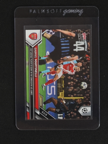 2023 Topps UEFA Club Competitions #19 Gabriel Martinelli — front