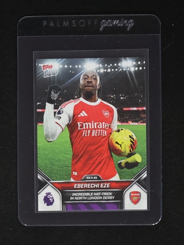 2025-26 Topps Now Premier League #58 Eberechi Eze — front
