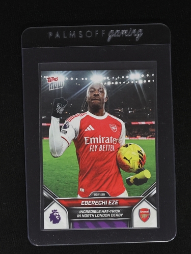 2025-26 Topps Now Premier League #58 Eberechi Eze — front