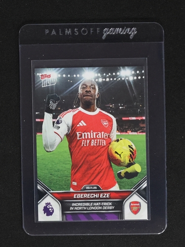 2025 Topps Now Premier League #58 Eberechi Eze — front