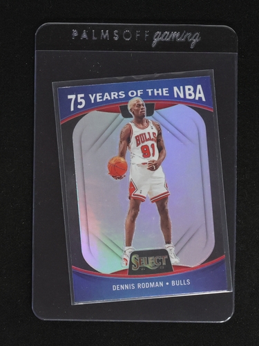 2021-22 Panini Select 75 Years of the NBA #69 Dennis Rodman — front