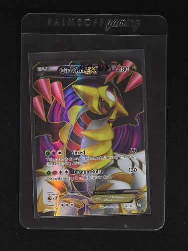 2012 Pokemon Black & White Dragons Exalted #124 Giratina EX — front
