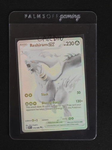 2015 Pokémon Black & White Plasma Storm #173 Reshiram ex — front