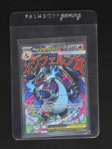 2025 Pokémon TCG Mega Charizard X ex 023 — front