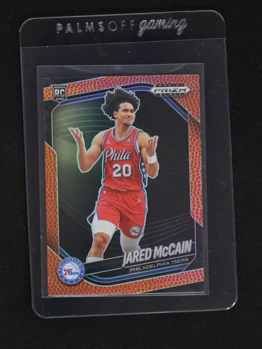 2024-25 Panini Prizm Black #80 Jared McCain — front
