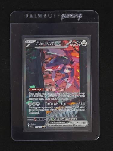 2025 Pokémon TCG Genesect EX 169/086 Black Bolt — front