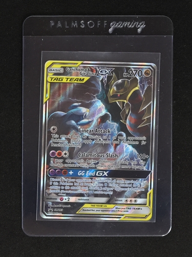 Pokémon Garchomp & Giratina GX SM193 Tag Team GX — front